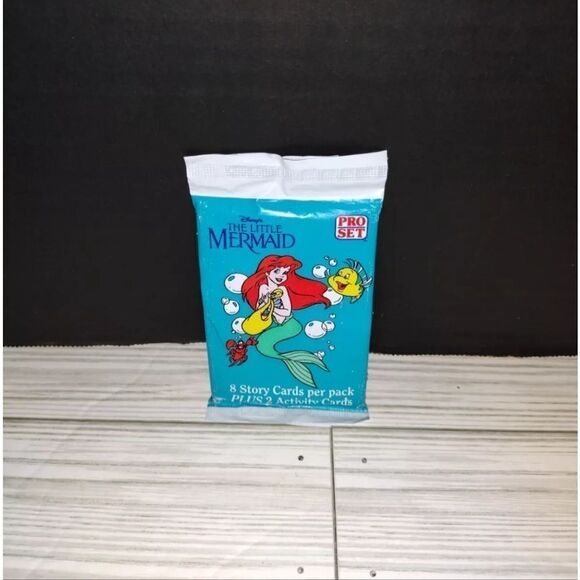 Vintage Disney "The Little Mermaid" Story Trading Cards Pro Set 1991 NEW - Picture 1 of 8